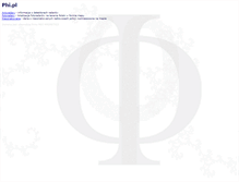 Tablet Screenshot of phi.pl